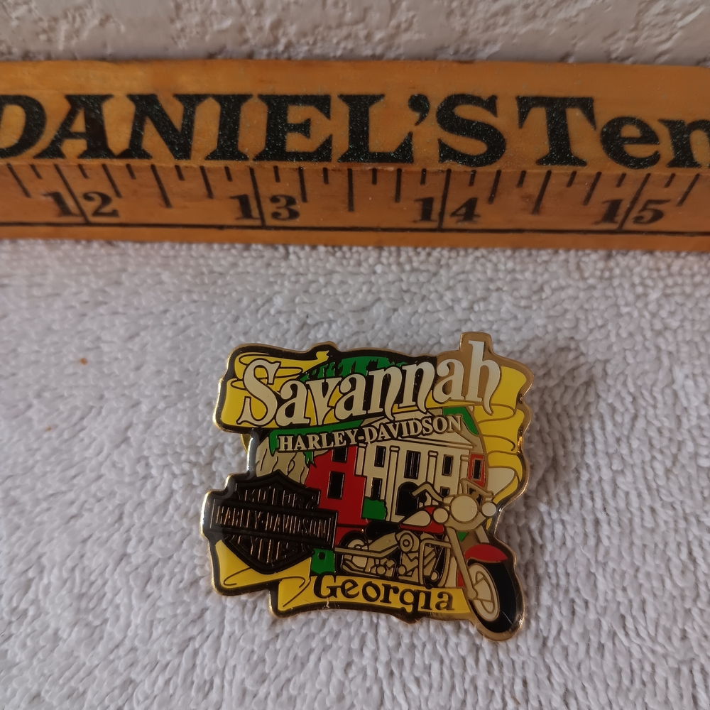 Harley-Davidson Savannah Georgia Enamel Pin